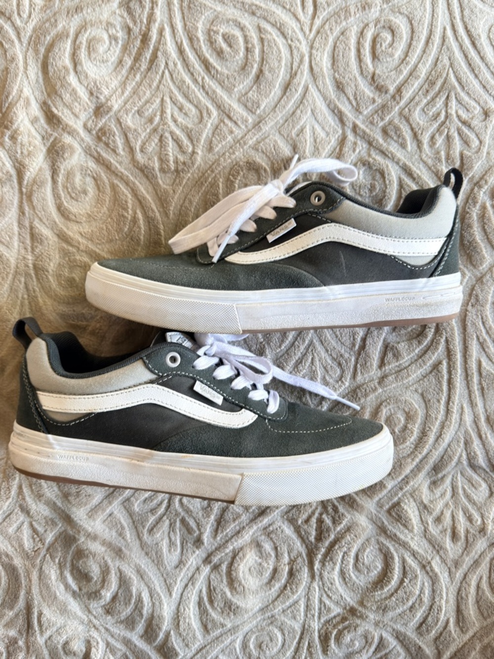 Vans Kyle Walker Sneakers in Gray & White Accent